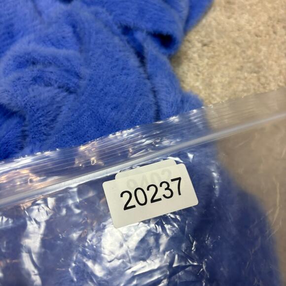 Free People One Mohair Style Top Shawl Collar Women's Large - Picture 11 of 11